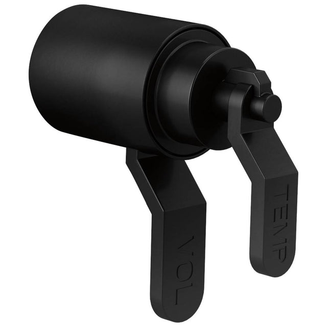 Brizo - Litze Tempassure Thermostatic Trim Handle Kit - Industrial Lever - Matte Black
