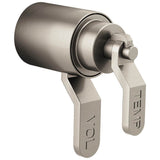 Brizo - Litze TempAssure Thermostatic Valve Trim Industrial Lever Handle Kit - Luxe Nickel