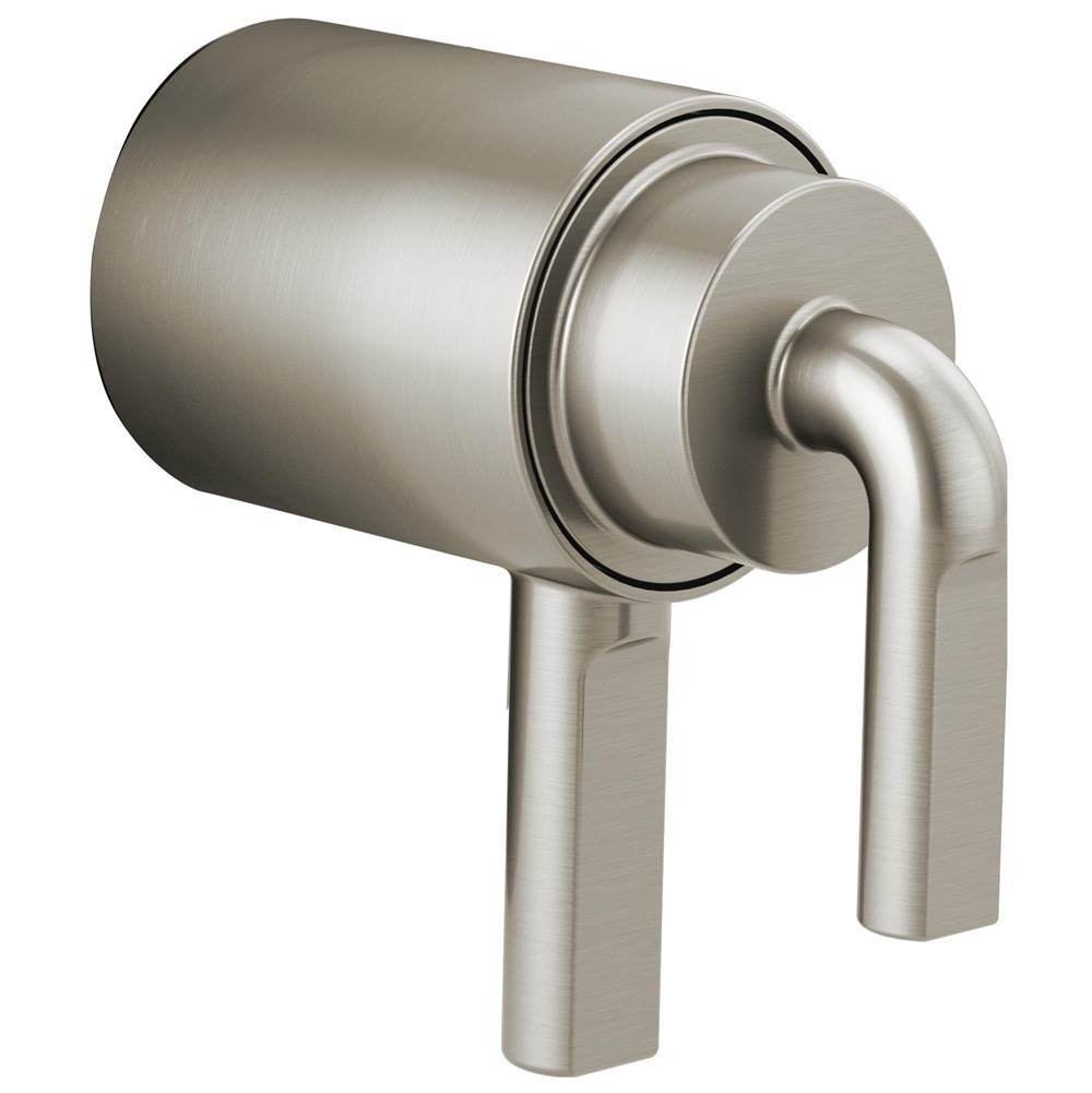 Brizo - Litze TempAssure Thermostatic Valve Trim Notch Lever Handle Kit - Luxe Nickel