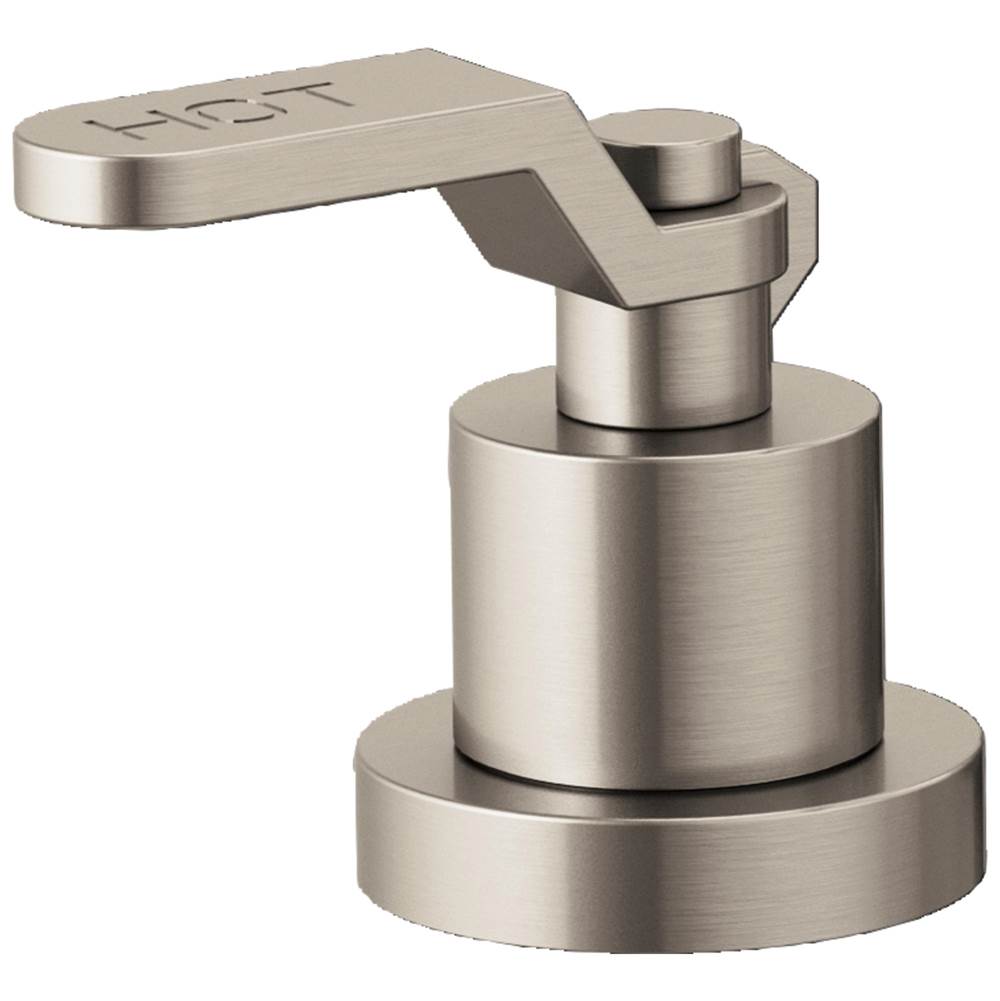Brizo - Litze Roman Tub Faucet Industrial Lever Handle Kit - Luxe Nickel