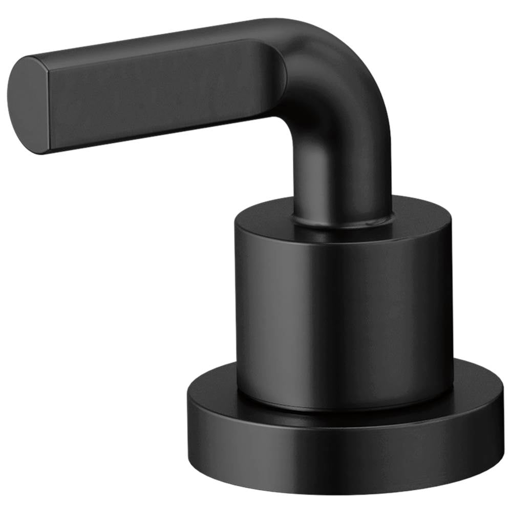 Brizo - Litze Roman Tub Handle Kit - Notch Lever - Matte Black