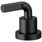 Brizo - Litze Roman Tub Handle Kit - Notch Lever - Matte Black