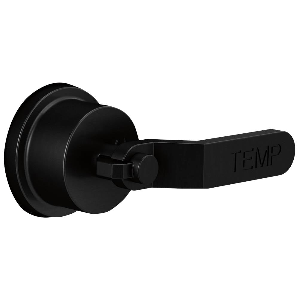 Brizo - Litze Sensori Thermostatic Valve Trim Handle Kit - Industrial Lever - Matte Black