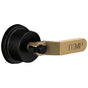 Brizo - Litze Sensori Thermostatic Valve Trim Handle Kit - Industrial Lever - Matte Black With Luxe Gold