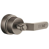 Brizo - Litze Sensori Thermostatic Valve Trim Industrial Lever Handle Kit - Luxe Nickel
