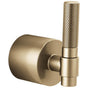 Brizo - Litze Single-Handle Floor Mount Tub Filler T-Lever Handle Kit - Luxe Gold