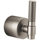 Brizo - Litze Single-Handle Floor Mount Tub Filler T-Lever Handle Kit - Luxe Nickel