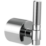 Brizo - Litze Single-Handle Floor Mount Tub Filler T-Lever Handle Kit - Chrome