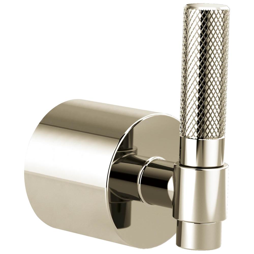 Brizo - Litze Single-Handle Floor Mount Tub Filler T-Lever Handle Kit - Polished Nickel