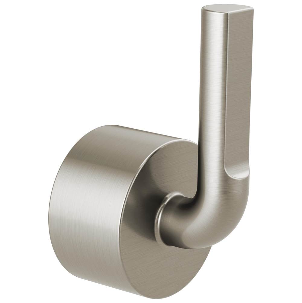 Brizo - Litze Single-Handle Floor Mount Tub Filler Notch Lever Handle Kit - Luxe Nickel