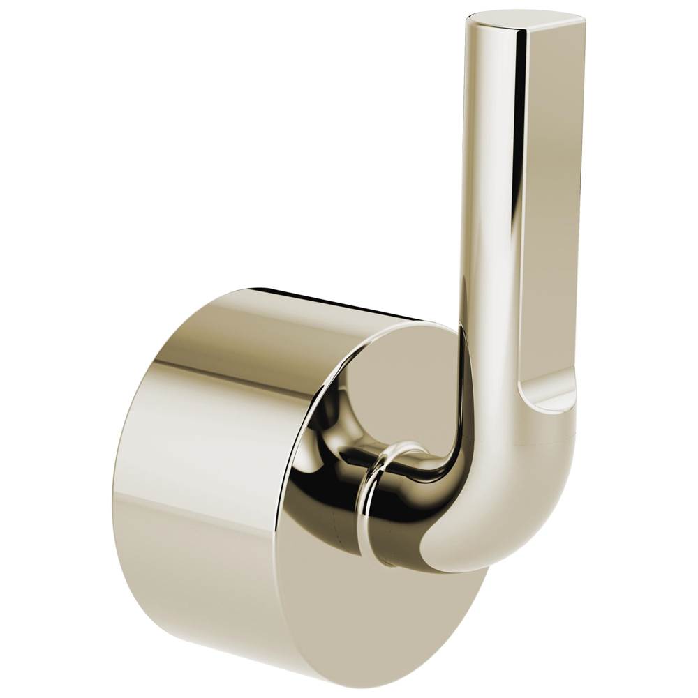 Brizo - Litze Single-Handle Floor Mount Tub Filler Notch Lever Handle Kit - Polished Nickel