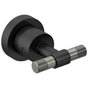 Brizo - Litze Two-Handle Wall Mount Tub Filler Handle Kit - T-Lever - Matte Black With Luxe Steel