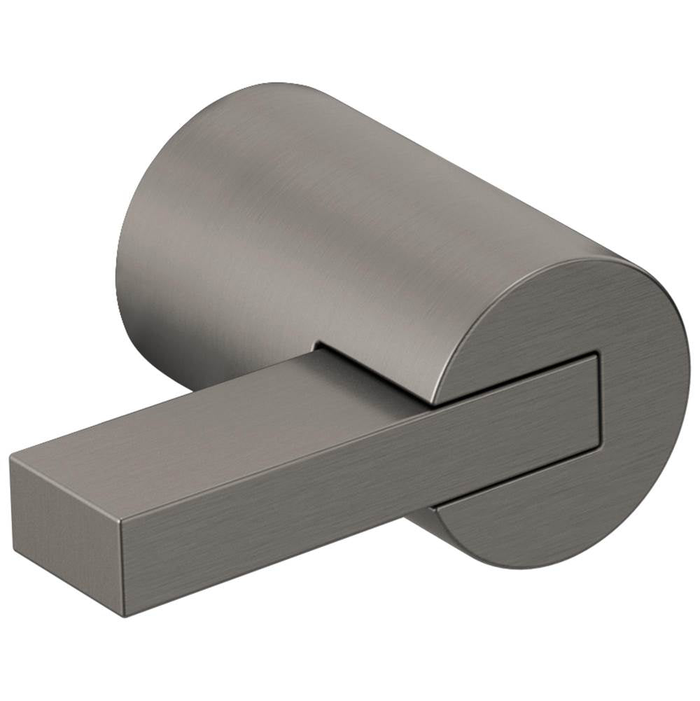 Brizo - Litze Two-Handle Wall Mount Tub Filler Extended Lever Handle Kit - Luxe Steel
