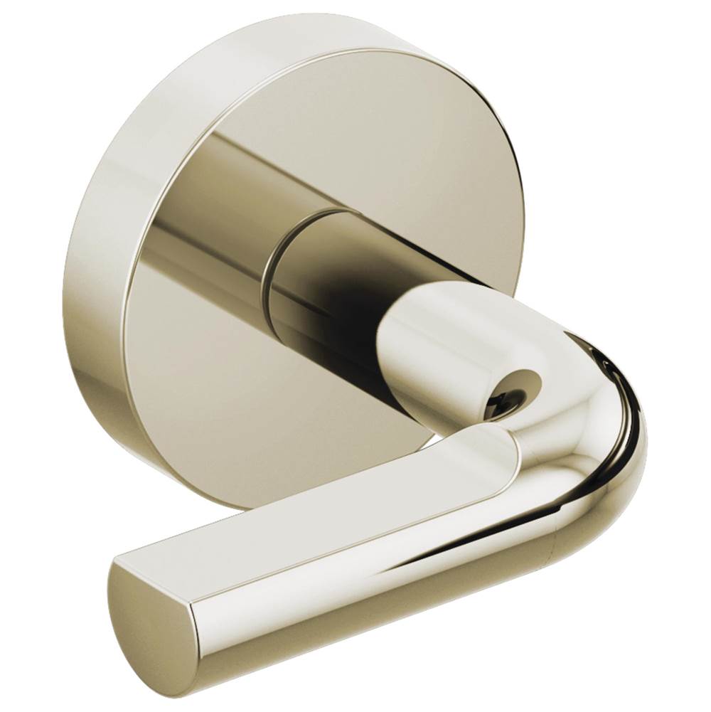Brizo - Litze Two-Handle Wall Mount Tub Filler Notch Lever Handle Kit - Polished Nickel