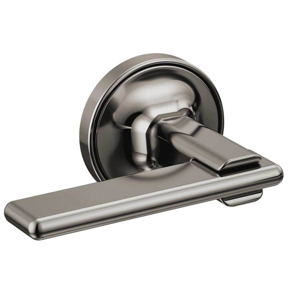 Brizo - AllariaE Two-Handle Wall Mount Tub Filler Lever Handle Kit - Brilliance Black Onyx