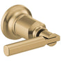 Brizo - Invari Two-Handle Wall Mount Tub Filler Lever Handle Kit - Luxe Gold
