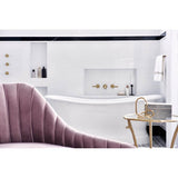 Invari Two-Handle Wall Mount Tub Filler Lever Handle Kit