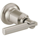Brizo - Invari Two-Handle Wall Mount Tub Filler Lever Handle Kit - Luxe Nickel