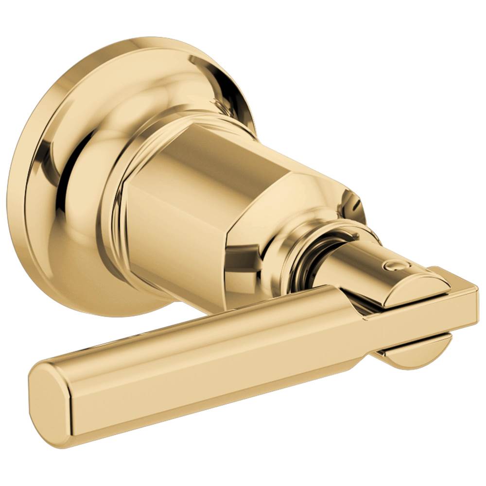 Brizo - Invari Two-Handle Wall Mount Tub Filler Lever Handle Kit - Polished Gold