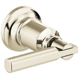 Brizo - Invari Two-Handle Wall Mount Tub Filler Lever Handle Kit - Polished Nickel