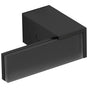 Brizo - Siderna Two-Handle Wall Mount Tub Filler Solar Gray Glass Lever Handle Kit - Matte Black