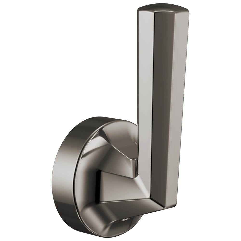 Brizo - BeauclereE Single-Handle Floor Mount Tub Filler Lever Handle Kit - Brilliance Black Onyx