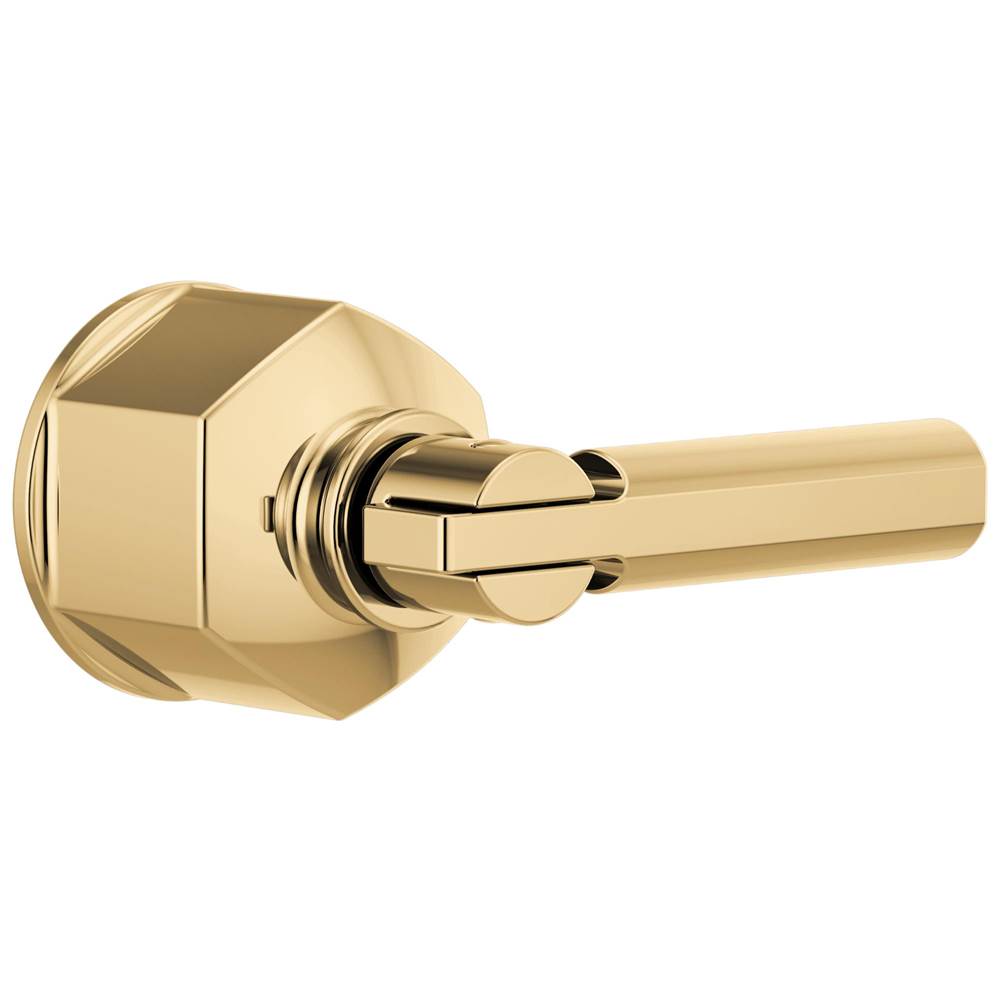 Brizo - Invari Single-Handle Floor Mount Tub Filler Lever Handle Kit - Polished Gold