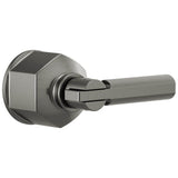 Brizo - Invari Single-Handle Floor Mount Tub Filler Lever Handle Kit - Luxe Steel