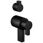 Brizo - Litze Tempassure Thermostatic Valve With Diverter Trim Handle Kit - Lever - Matte Black