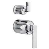 Brizo - Kintsu Pressure Balance Valve with Integrated Diverter Trim Lever Handle Kit - Chrome