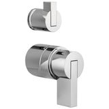 Brizo - Litze Pressure Balance Valve with Integrated Diverter Trim Lever Handle Kit - Chrome