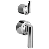 Brizo - LevoirE Pressure Balance Valve with Integrated Diverter Trim Lever Handle Kit - Chrome