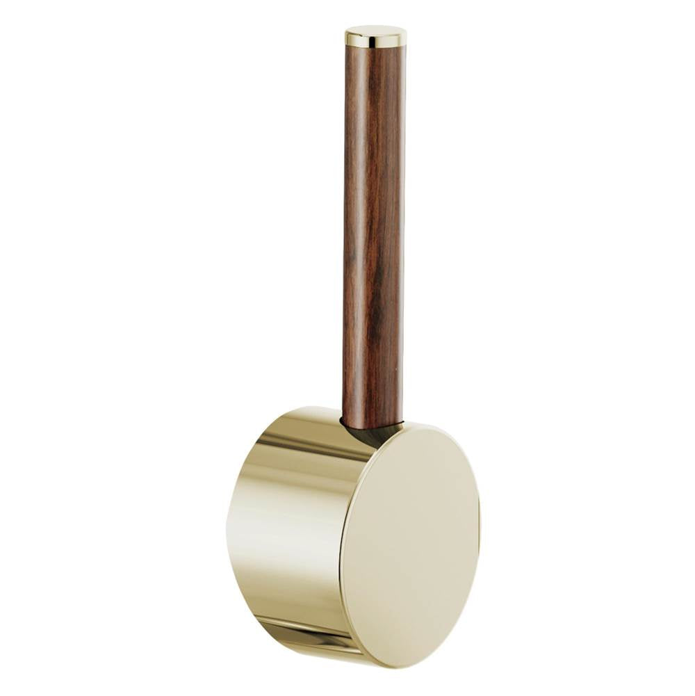 Brizo - Odin Bar Faucet Wood Lever Handle Kit - Polished Nickel  With  Wood