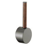Brizo - Odin Bar Faucet Wood Lever Handle Kit - Luxe Steel  With  Wood
