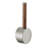 Brizo - Odin Bar Faucet Wood Lever Handle Kit - Stainless  With  Wood