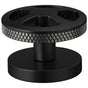 Brizo - Litze Widespread Handle Kit - Wheel - Matte Black With Luxe Steel