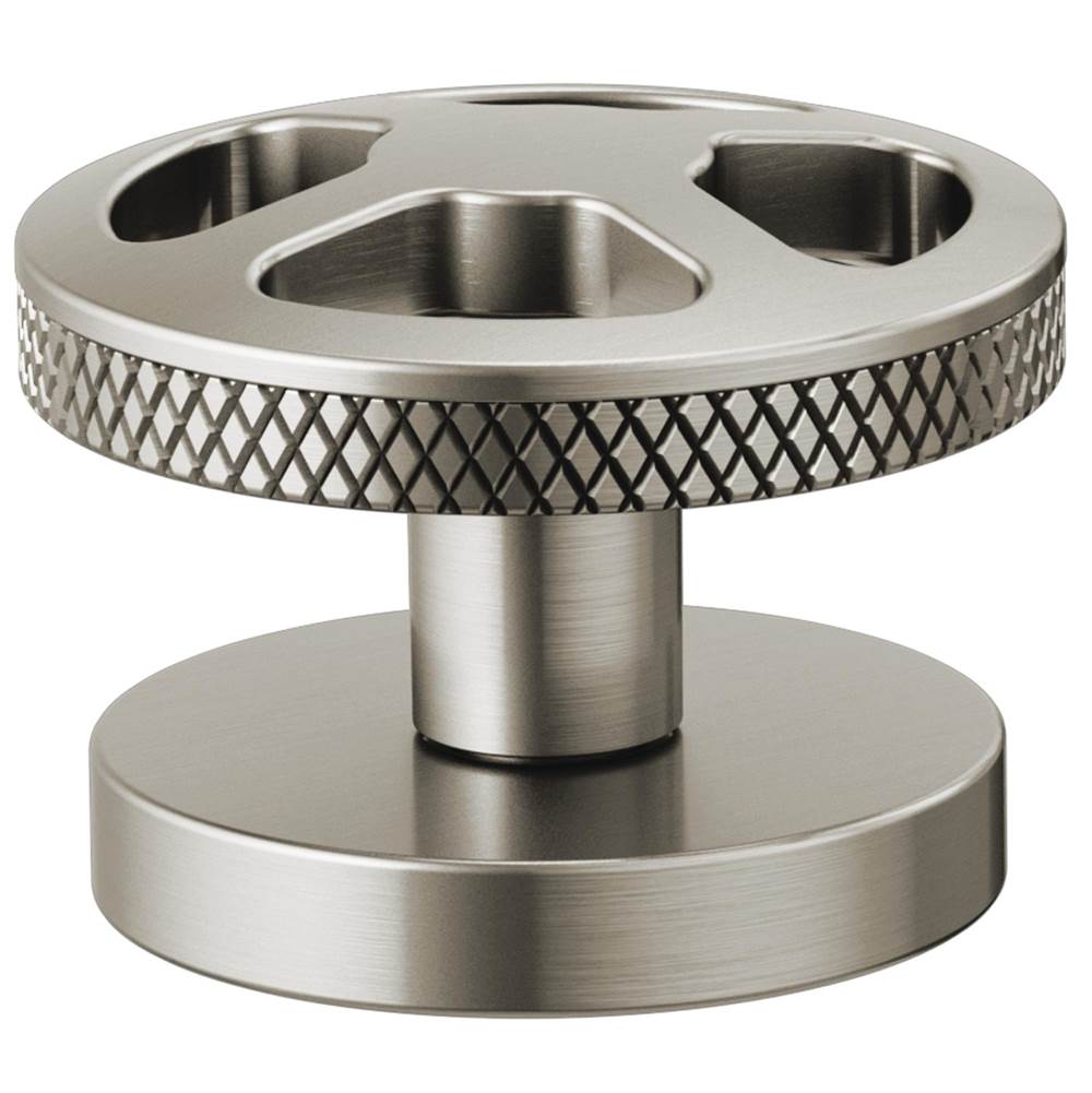 Brizo - Litze Widespread Lavatory Wheel Handle Kit - Luxe Nickel