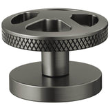 Brizo - Litze Widespread Lavatory Wheel Handle Kit - Luxe Steel