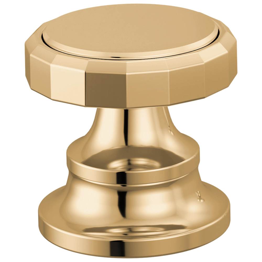 Brizo - BeauclereE Widespread Lavatory Wheel Handle Kit - Polished Gold