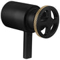 Brizo - Litze Tempassure Thermostatic Trim Handle Kit - Wheel - Matte Black With Luxe Gold