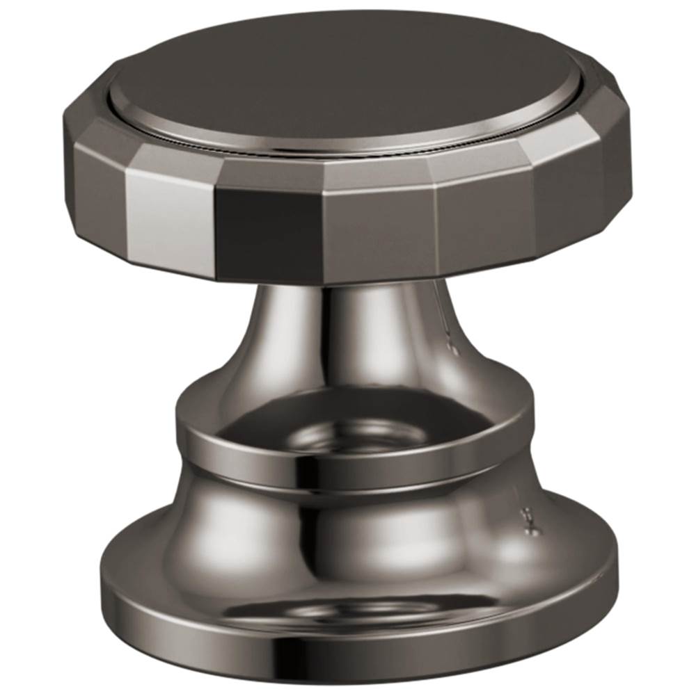 Brizo - BeauclereE Roman Tub Faucet Wheel Handle Kit - Brilliance Black Onyx