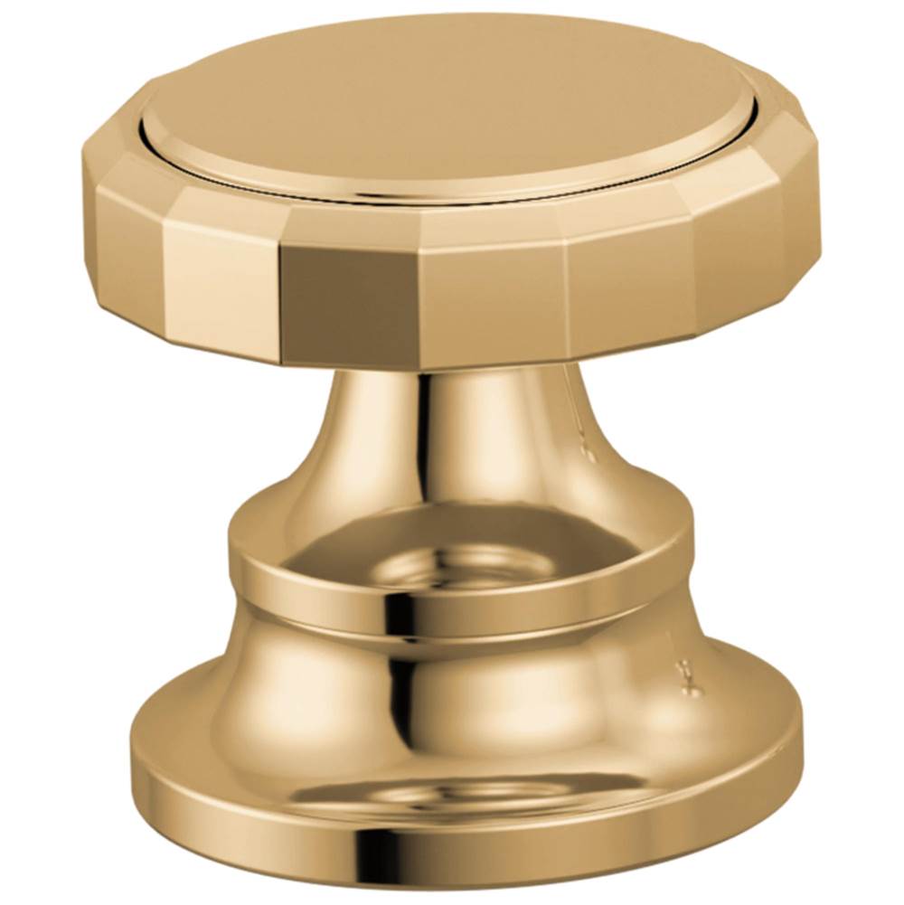 Brizo - BeauclereE Roman Tub Faucet Wheel Handle Kit - Polished Gold
