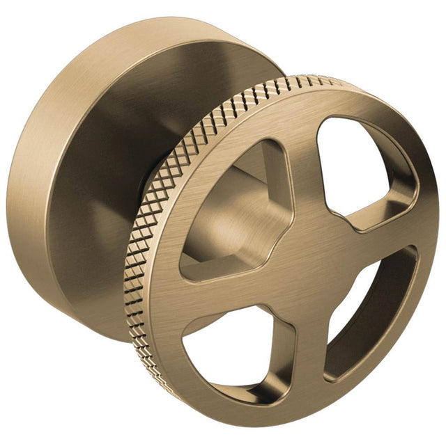 Brizo - Litze Two-Handle Wall Mount Tub Filler Wheel Handle Kit - Luxe Gold