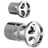 Brizo - Litze Pressure Balance Valve with Integrated Diverter Trim Wheel Handle Kit - Chrome