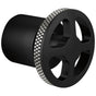 Brizo - Litze 3 And 6 Setting Diverter Trim Handle Kit - Wheel - Matte Black With Luxe Steel