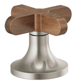 Brizo - Odin Widespread Lavatory Low Cross Handles - Brushed Nickel