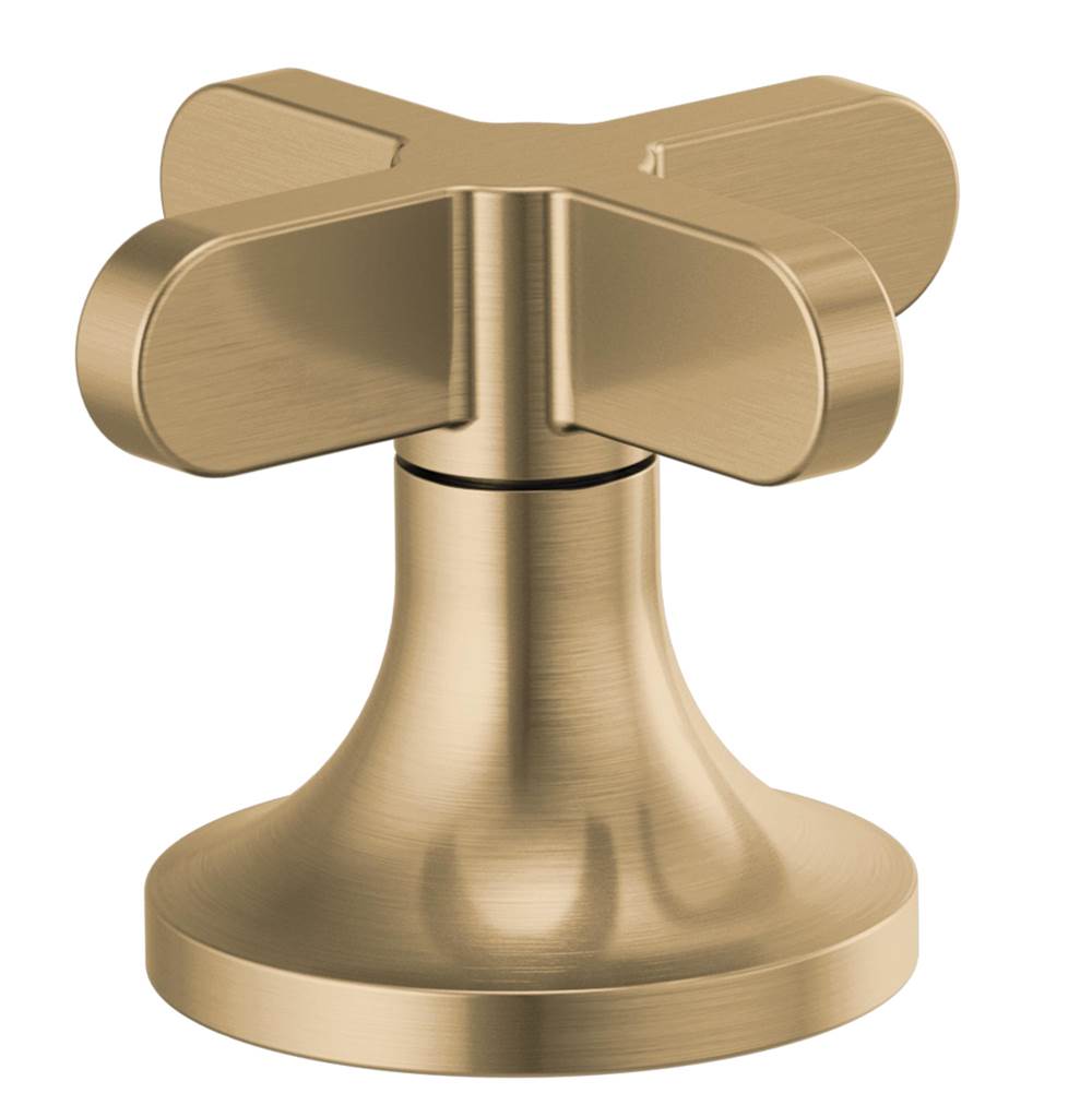 Brizo - Odin Widespread Lavatory Low Cross Handles - Luxe Gold