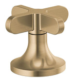 Brizo - Odin Widespread Lavatory Low Cross Handles - Luxe Gold