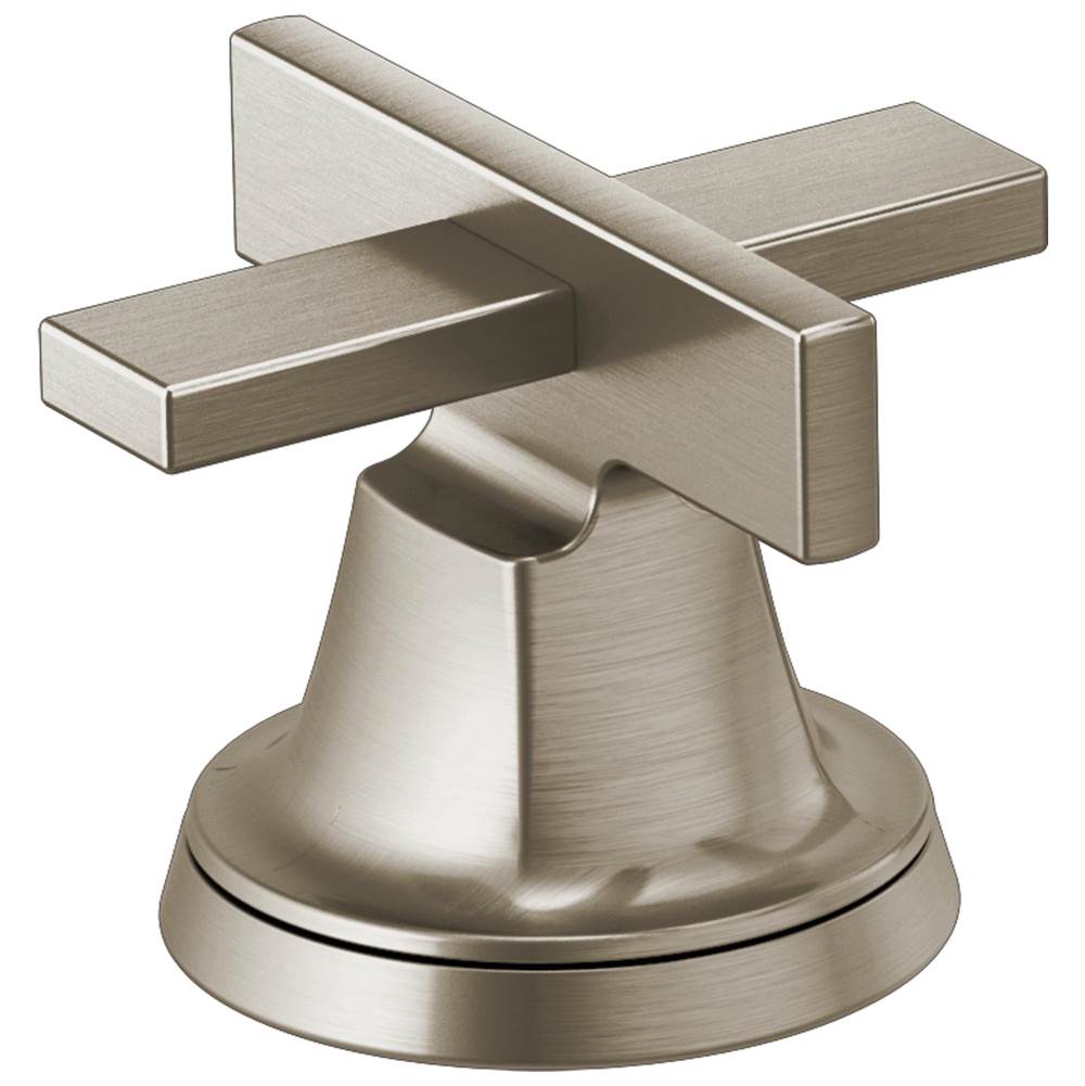 Brizo - LevoirE Widespread Lavatory Low Cross Handle Kit - Luxe Nickel
