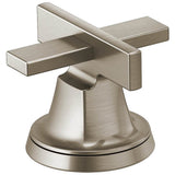 Brizo - LevoirE Widespread Lavatory Low Cross Handle Kit - Luxe Nickel